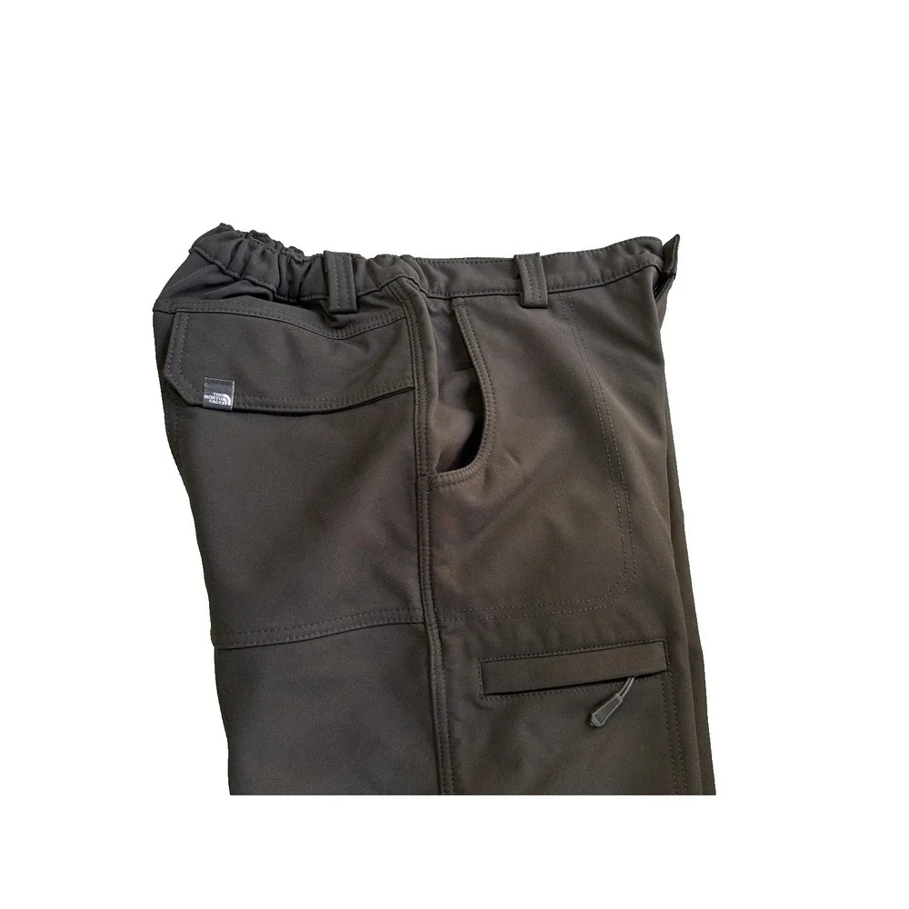 The North Face Mens Ski Snowboard Pants Color Black Size‎ Large Lined